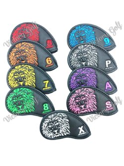 Cover Iron COLLYS GOLF 5-9, P, A, W, S (Material PU 100%) (9 pcs.) (From Korea)