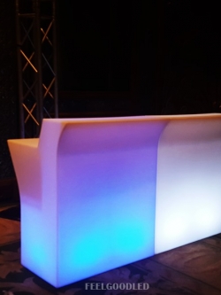 RENT/ให้เช่า: เคาน์เตอร์บาร์ LED เรืองแสง รุ่น GIN(จิน)