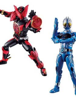 Bandai SO-DO CHRONICLE Kamen Rider OOO Tajadol Combo & Aqua Set 4570117911637 (Figure)