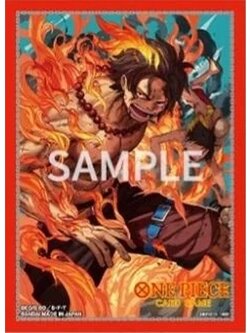 Bandai One Piece Card Game Sleeves Authorized Retailers Edition Vol.5 Portgas D. Ace 4582769864926 (การ์ดวันพีช)