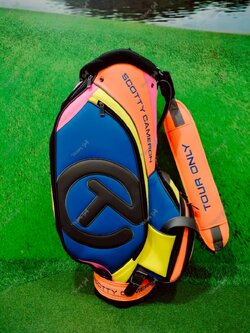 Golf Bag Scotty Cameron Tour ( PU Material ) 9.5” Neon-Multicolor Color