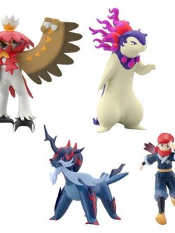 Bandai Pokemon Scale World Hisuian Region Rei & Typhlosion & Decidueye & Samurott (Hisuian Form) 4570117924798 (Figure)