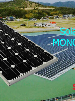 แผงโซล่าเซลล์โมโน 100 วัตต์