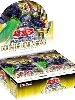 Konami Yu-Gi-Oh! Duel Monsters Doom of Dimensions (DOOD-JP) แบบกล่อง (30 ซอง) 4988602178791 (การ์ดยูกิ)