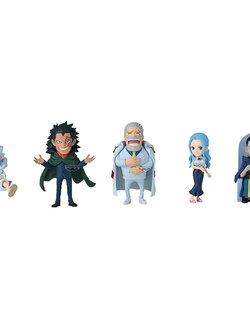 Banpresto (ครบ Set 5 กล่อง) WCF One Piece World Collectable Figure - Parent Child Bloodline 1 4983164294026 (Figure)