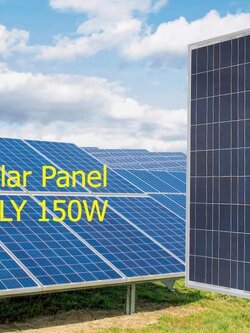 แผงโซล่าเซลล์โพลี 150W