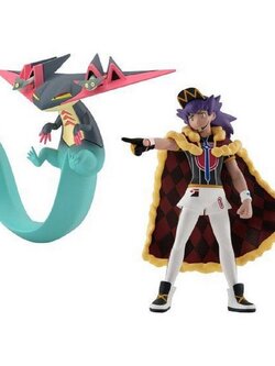 Bandai 1/20 Pokemon Scale World Galar Region Leon & Dragapult 4570117913518 (Figure)