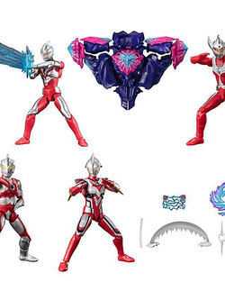 BANDAI (ครบ Set 6 กล่อง) CHODO ALPHA Ultraman 11 4570117917745 (Figure)