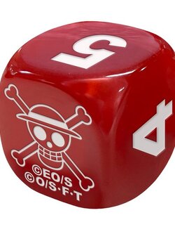 Bandai One Piece Card Game Official Dice & Dice Case Vol.1 ลูกเต๋า 6 ลูก พร้อมกล่องใส่ลูกเต๋า 4582769843594 (การ์ด)