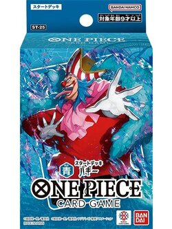 Bandai One Piece Card Game Starter Deck ST-25 Blue Buggy 4582769864810 (การ์ดวันพีช)