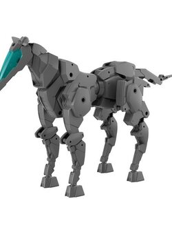 Bandai 30MM 1/144 Extended Armament Vehicle (Horse Mecha Ver) (Dark Gray) 4573102662996 (Plastic Model)