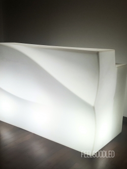 RENT/ให้เช่า: เคาน์เตอร์บาร์ LED เรืองแสง รุ่น FLOW1 (โฟลว์1)