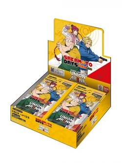 Bandai Union Arena Booster Box UA43BT Sakamoto Days แบบกล่อง (16 ซอง) 4582769825026 (การ์ด)