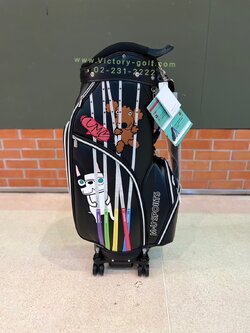 (Genuine) Golf Bag M•U SPORTS (Ladies) 9.5” 4.6g./ 4 wheel