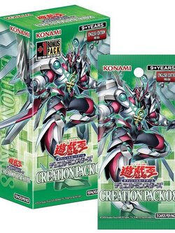 Konami Yu-Gi-Oh! Asia English - Creation Pack 08 (CR08-AE) แบบกล่อง (15 ซอง) 4988602178494 (การ์ดยูกิ)