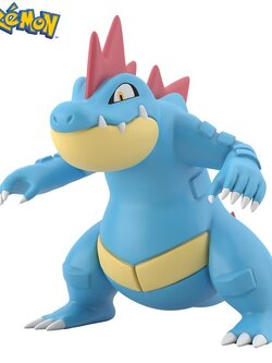 Bandai 1/20 Pokemon Scale World Johto Region Feraligatr 4570117913471 (Figure)