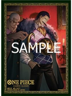 Bandai One Piece Card Game Sleeves Limited Vol.3 Crocodile ซองใส่การ์ด (70 ซอง) 4582769796890 (การ์ดวันพีช)