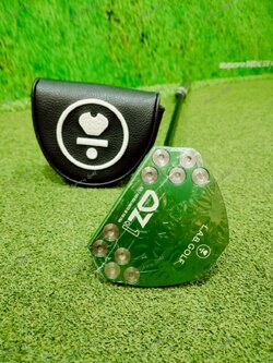 Putter L.A.B. Golf OZ.1 Green Lie 69° Length 34” ( Matte Black Premium Steel )/ ( Grip Press Pistol 2.0 )
