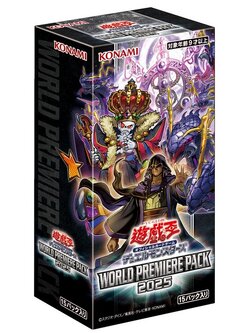 Konami Yu-Gi-Oh! Duel Monsters World Premiere Pack 2025 (WPP6-JP) แบบกล่อง (15 ซอง) 4988602178982 (การ์ดยูกิ)