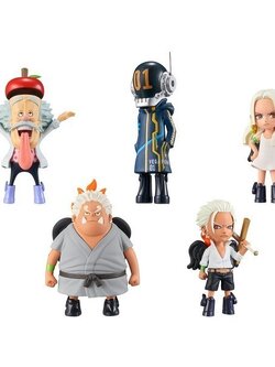 Banpresto (ครบ Set 5 กล่อง) WCF One Piece World Collectable Figure - Egg Head 4 4983164896572 (Figure)