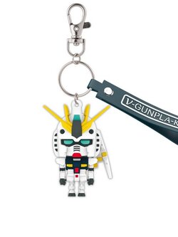 Bandai Nu Gunpla-Kun 3D Rubber Mascot Keychain 4573102683809 (Keychain)