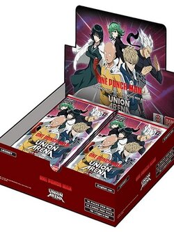 Bandai Union Arena Booster Box UA35BT One Punch Man แบบกล่อง (16 ซอง) 4582769774737 (การ์ด)