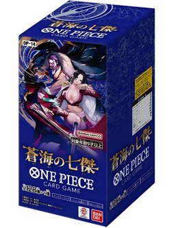 Bandai One Piece Card Game OP-14 The Azure Sea’s Seven 4582769922978 (การ์ดวันพีช)