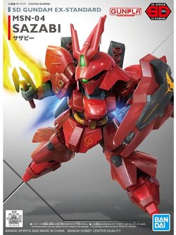 Bandai SDEX 17 Sazabi 4573102609298 (Plastic Model)