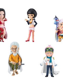 Banpresto (ครบ Set 5 กล่อง) WCF One Piece World Collectable Figure - Nyougashima 4983164889956 (Figure)