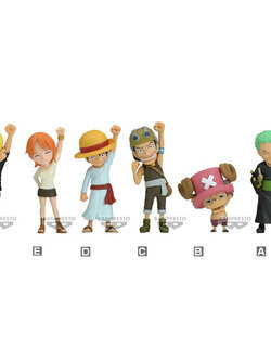 Banpresto (Set 6 กล่อง) WCF One Piece World Collectable Figure - Sign of Our Fellowship 4983164895674 (Figure)