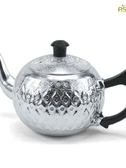 ตรากบ กาน้ำชาหูข้างอลูมิเนียมลายไทย 14 ซม.