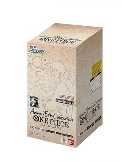 Bandai One Piece Card Game EB-02 Extra Booster Anime 25th Collection 4582769721816 (การ์ดวันพีช)