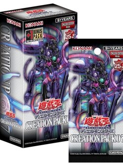 Konami Yu-Gi-Oh! Asia English - Creation Pack 07 (CR07-AE) แบบกล่อง (15 ซอง) 4988602178302 (การ์ดยูกิ)