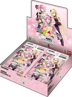 Bandai Union Arena Booster Box UA45BT To Love Ru แบบกล่อง (16 ซอง) 4582769825019 (การ์ด)