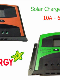 ตัวควบคุมการชาร์จแบตเตอรี่ แบบ PWM_50A 12/24V