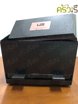 US กล่องใส่หลอดกาแฟ 11.3 x 23.4 x 19 ซม. LM-219 กล่องใส่หลอด กล่องจ่ายหลอด ที่กดหลอดน้ำ ที่ใส่หลอดน้ำ