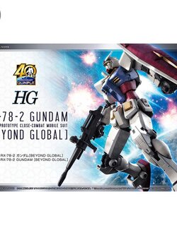 Bandai HG RX-78-2 Gundam [Beyond Global] 4573102582058 (Plastic Model)