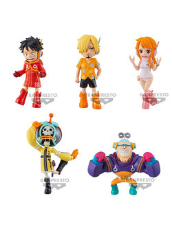 Banpresto (ครบ Set 5 กล่อง) WCF One Piece World Collectable Figure - Egg Head 1 4983164893045 (Figure)