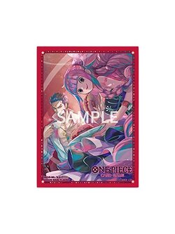 Bandai One Piece Card Game Sleeves Limited Vol.4 Mihawk & Perona 4582769864957 (การ์ดวันพีช)