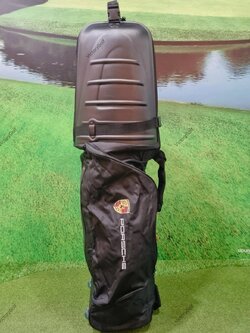 Golf bag Travel PORSCHE for Airline with Wheels
