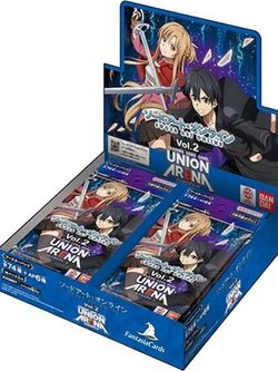 Bandai Union Arena Extra Booster Box EX08BT Sword Art Online Vol.2 แบบกล่อง (16 ซอง) 4582769721267 (การ์ด)