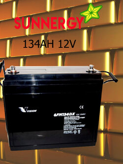 แบตเตอรี่ DEEP CYCLE 134AH 12V