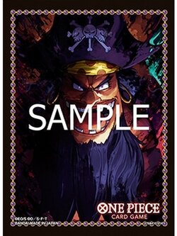 Bandai One Piece Card Game Sleeves Authorized Retailers Edition Vol.3 Marshall D. Teach 4582769734427 (การ์ดวันพีช)