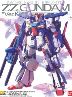 Bandai MG ZZ Gundam Ver.Ka 4549660245193 4573102631510 (Plastic Model)