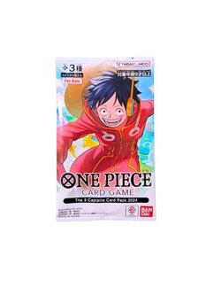 Bandai One Piece Card Game The 3 Captains Pack Set 2024 (V Jump Oct 2024 Special Pack) 4582769824784 (การ์ดวันพีช)