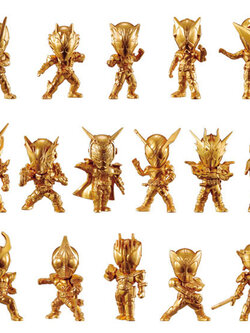 Bandai (สุ่ม 1 / จาก 16 แบบ) Kamen Rider Gold Figure 4549660464365 (Figure)