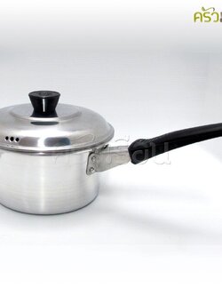 สามหว่งแดง หม้อด้าม อลูมิเนียม ตราสามห่วงแดง