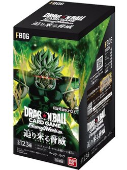 Bandai Dragon Ball Super Card Game Fusion World Booster Pack FB06 Rivals Clash แบบกล่อง (24 ซอง) 4582769824548 (การ์ด)