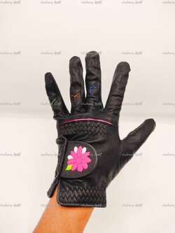 Glove AUTOFLEX Golf Lamb Skin (Black) ( Size 20, 23, 24, 25, 26 )