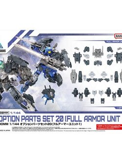 Bandai 30MM Option Parts Set 20 (Full Armor Unit 1) 4573102686947 (Plastic Model)